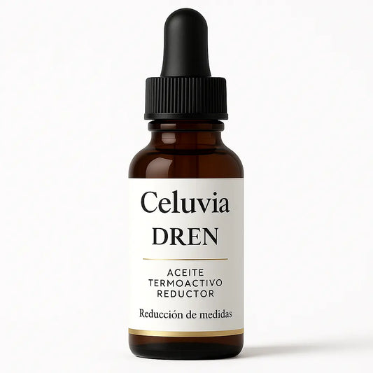 Celuvia Dren™ – Aceite Termoactivo Reductor