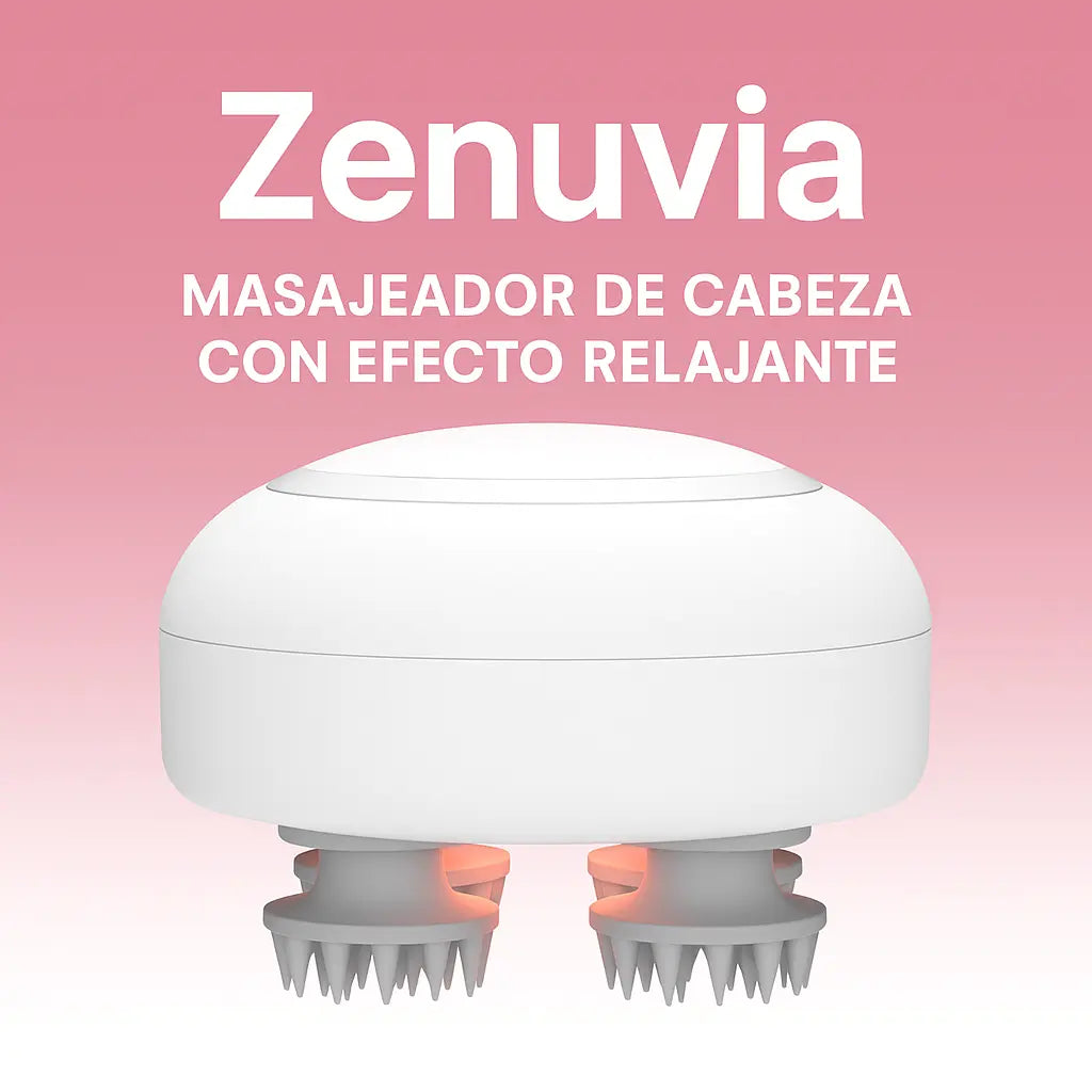 Zenuvia™ – Masajeador de cabeza relajante