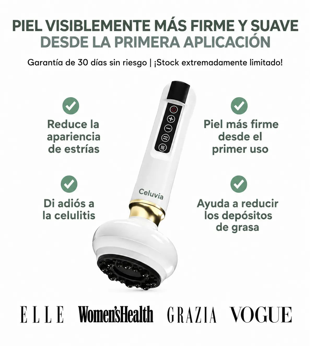 Celuvia™ Masajeador Anticelulítico