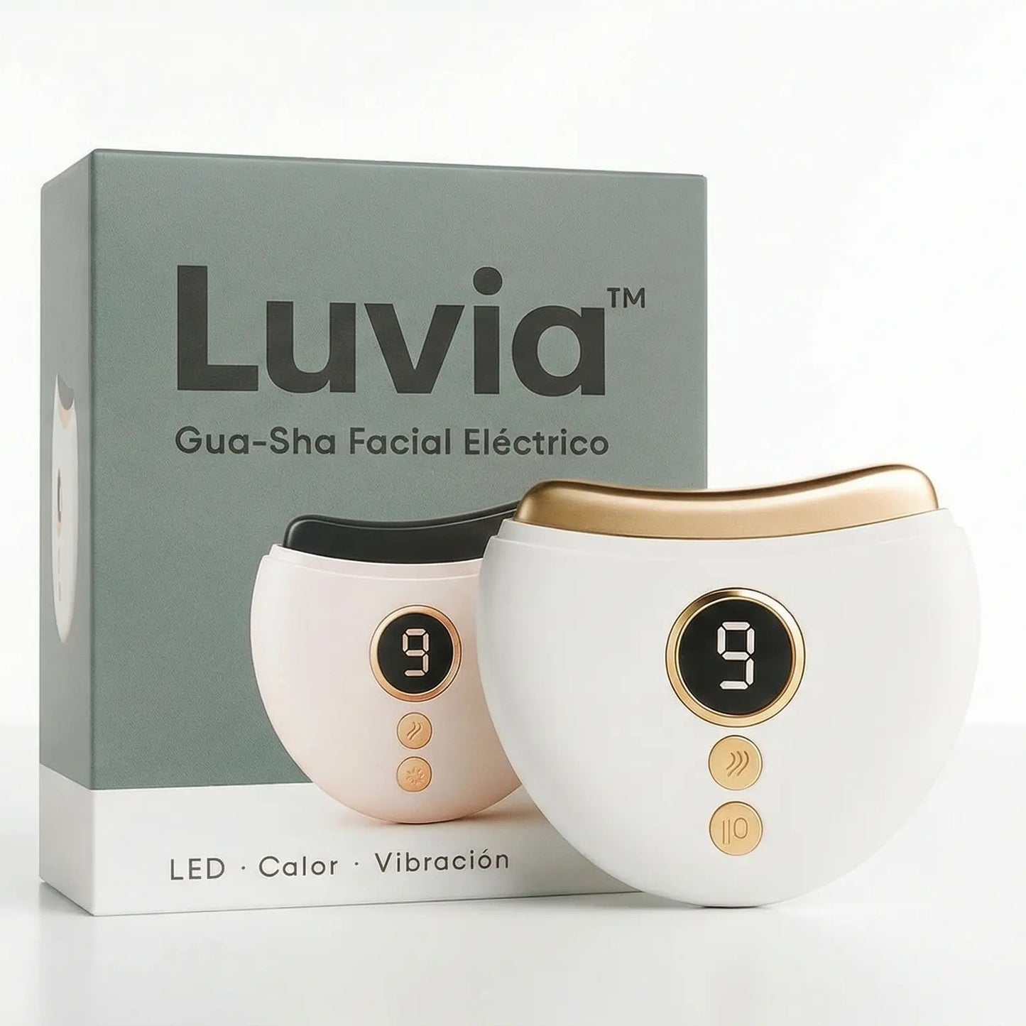 Luvia™ – Gua Sha Facial Eléctrico